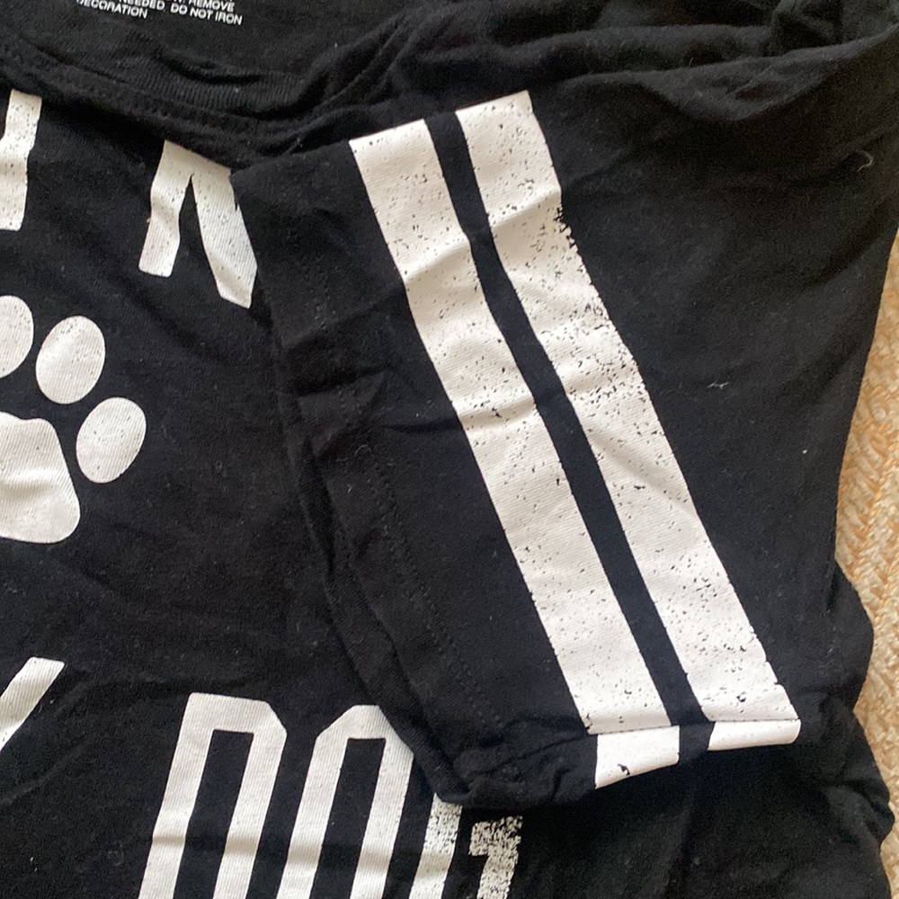 All I Need Is My Dog Cropped Tee, M - Picture 3 of 3